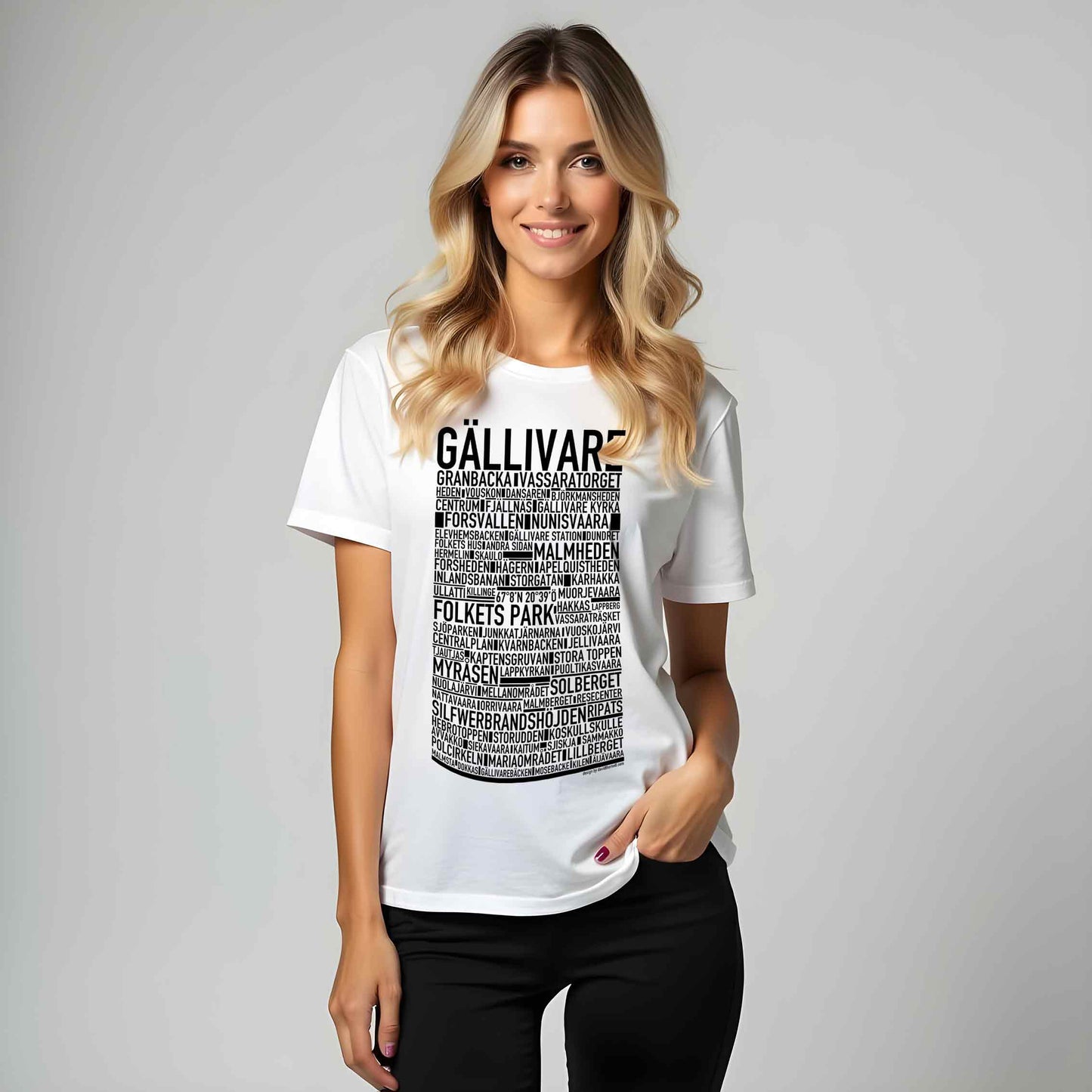 Gällivare Text T-shirt