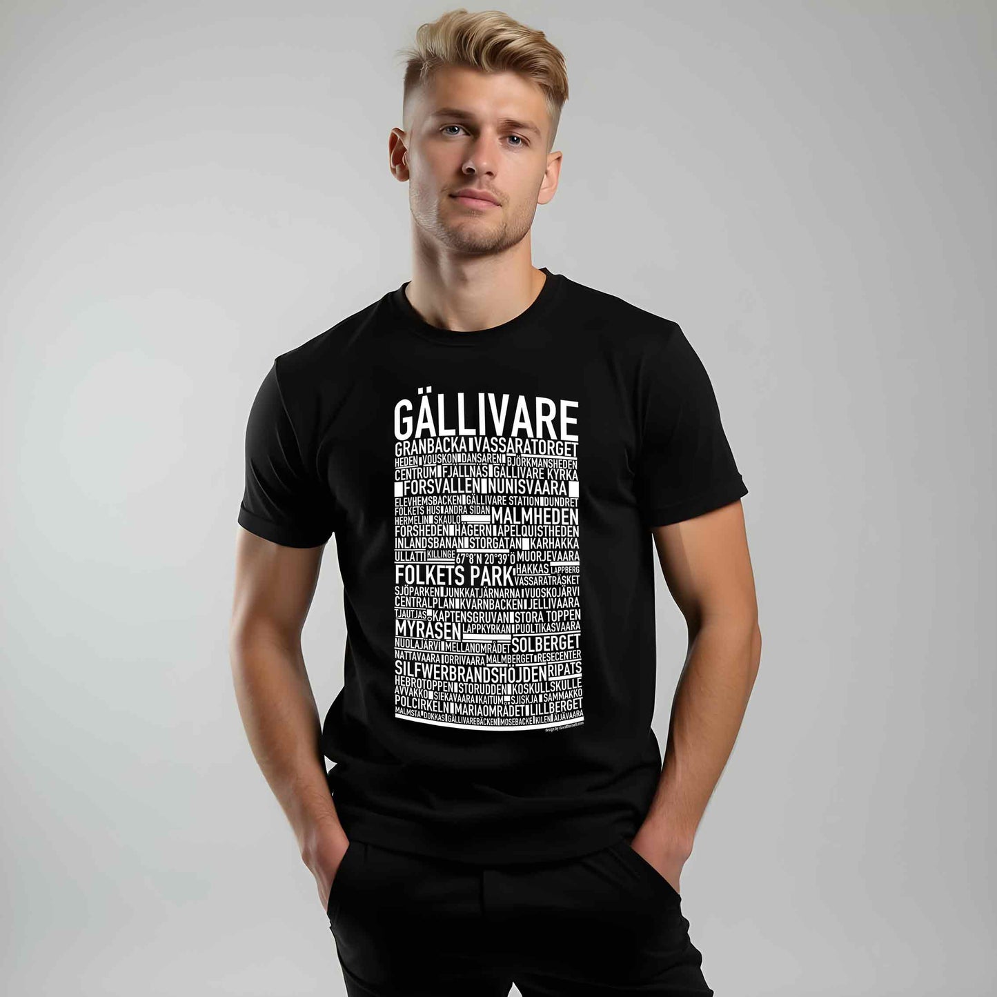 Gällivare Text T-shirt