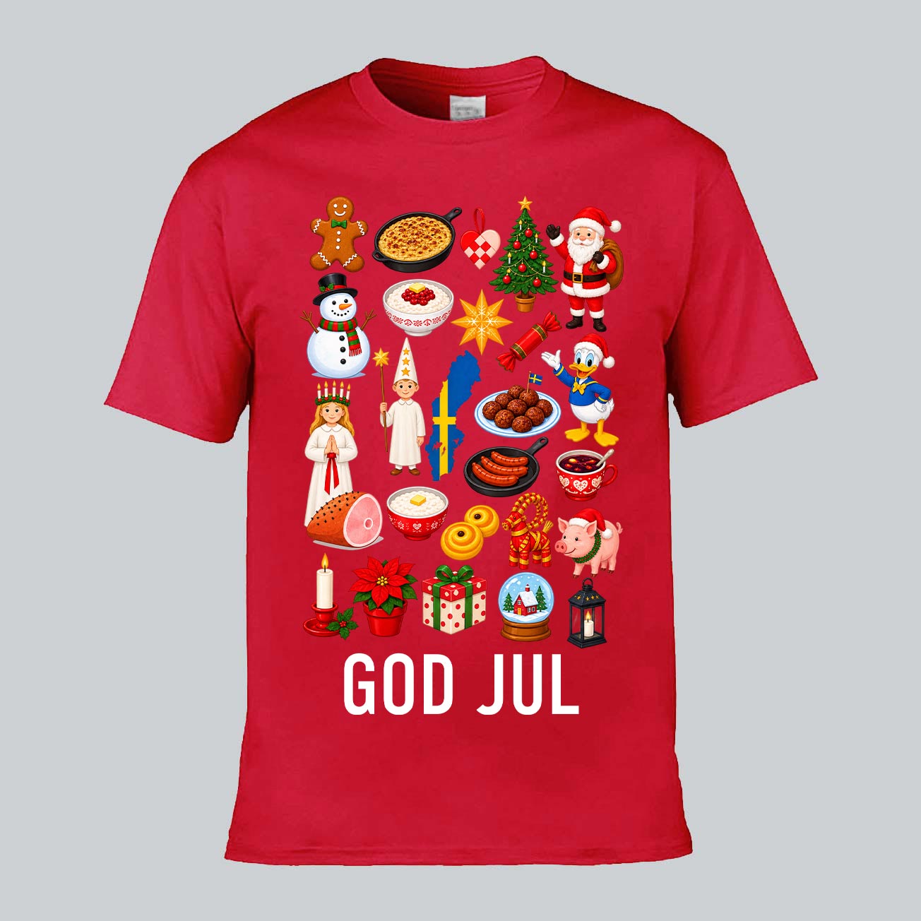 Svenska Julklassiker God Jul T-shirt