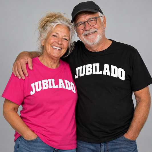 Jubilado College Text T-shirt