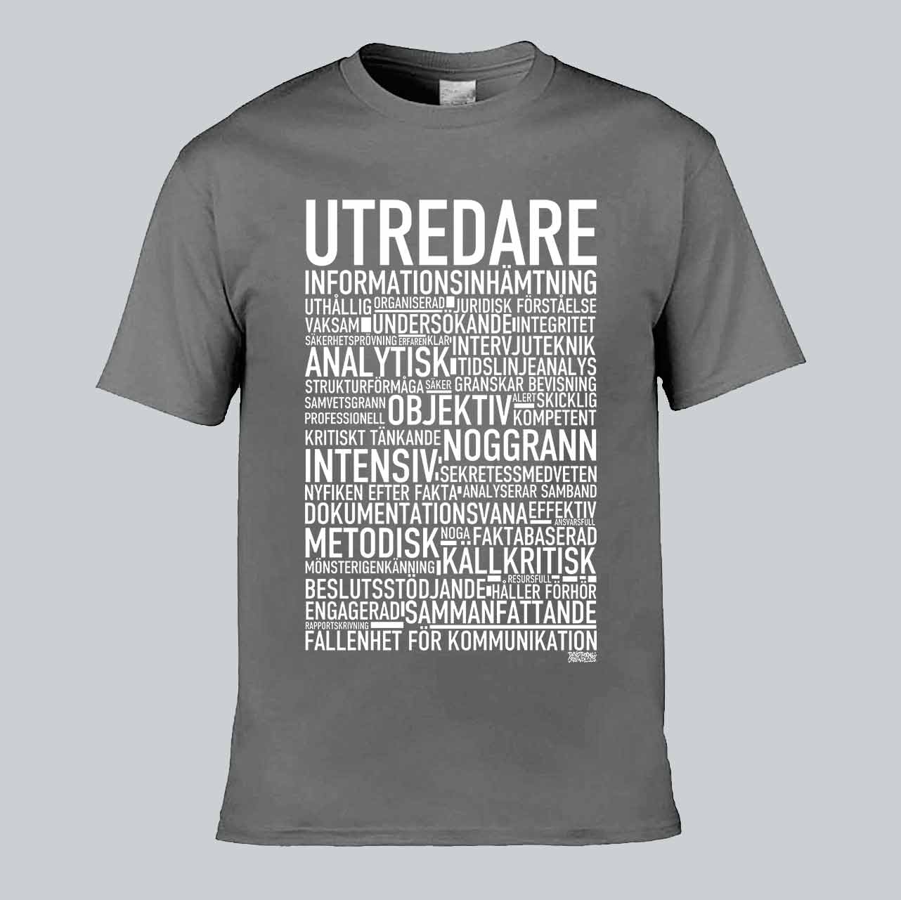 Utredare Text T-shirt