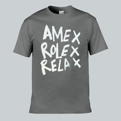 Amex Rolex Relax T-shirt