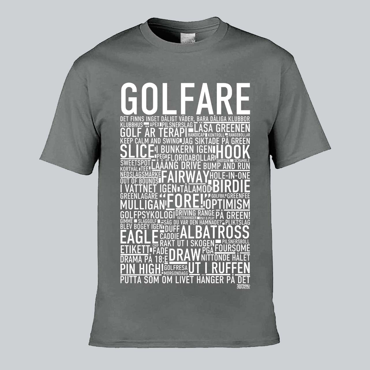 Golfare Text T-shirt