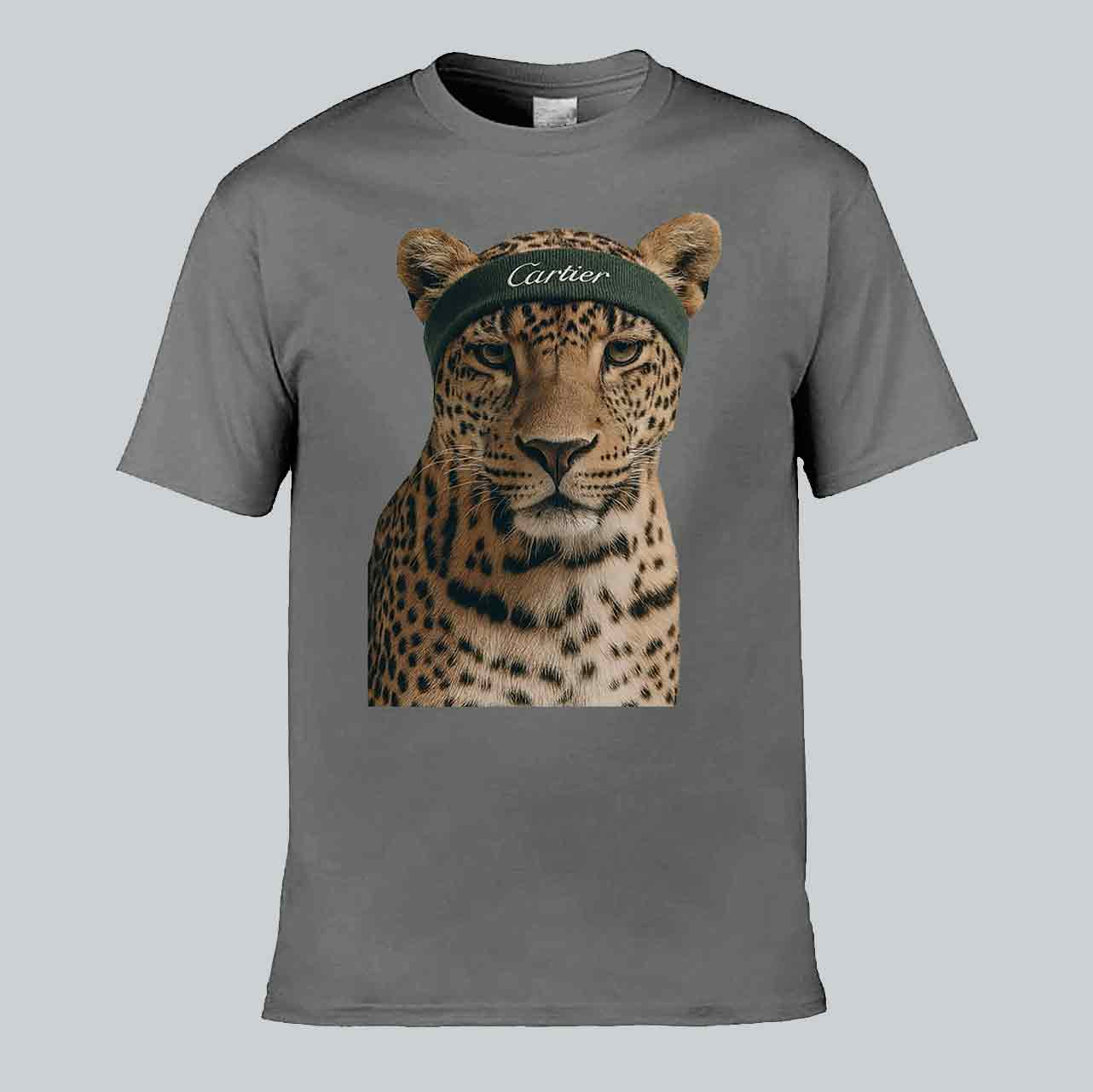 Leopard Sweatband T-shirt