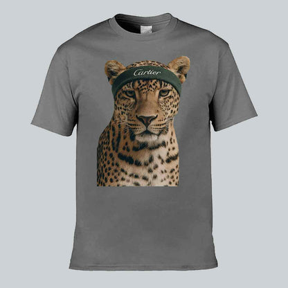 Leopard Sweatband T-shirt