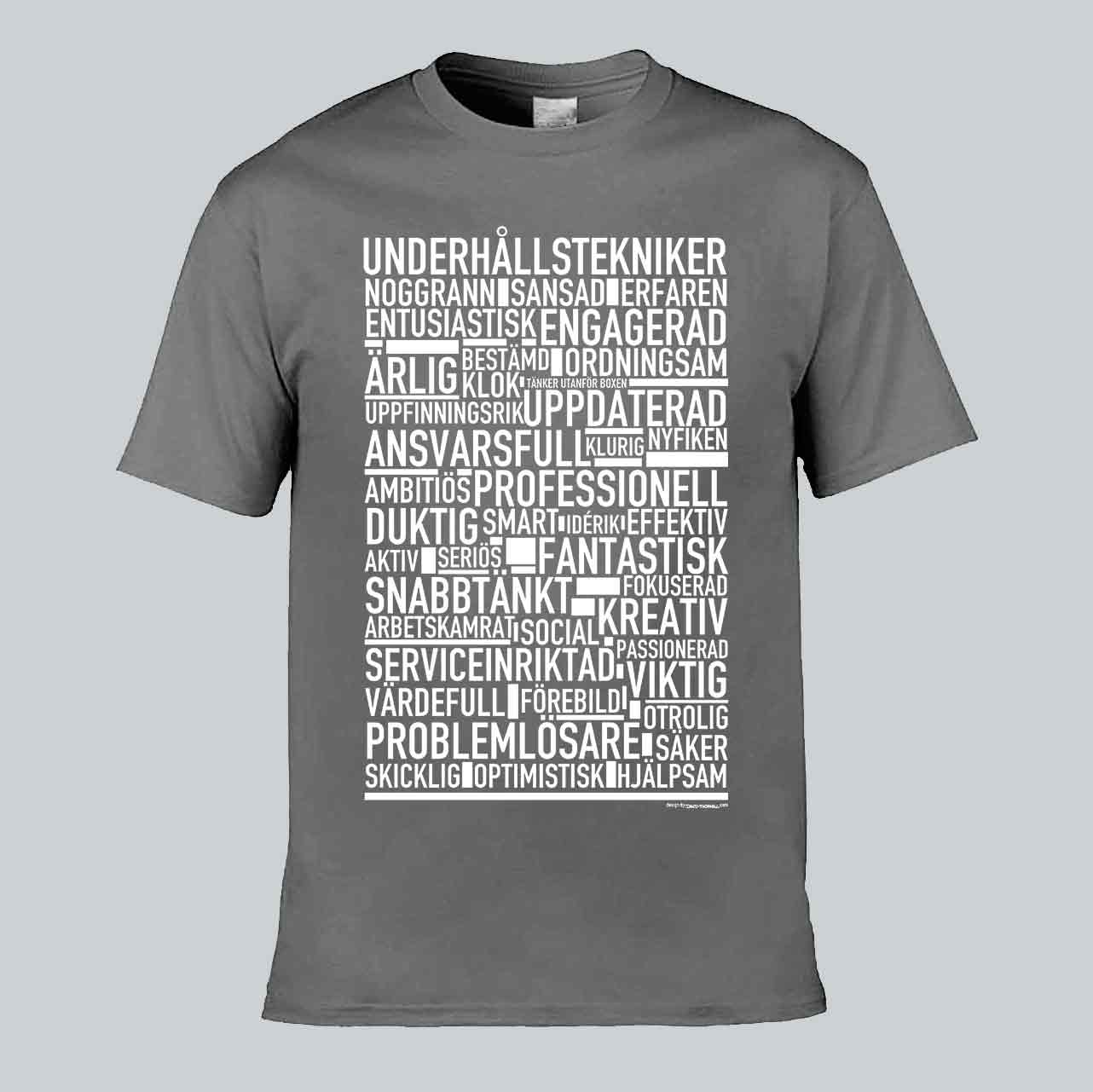 Underhållstekniker Text T-shirt