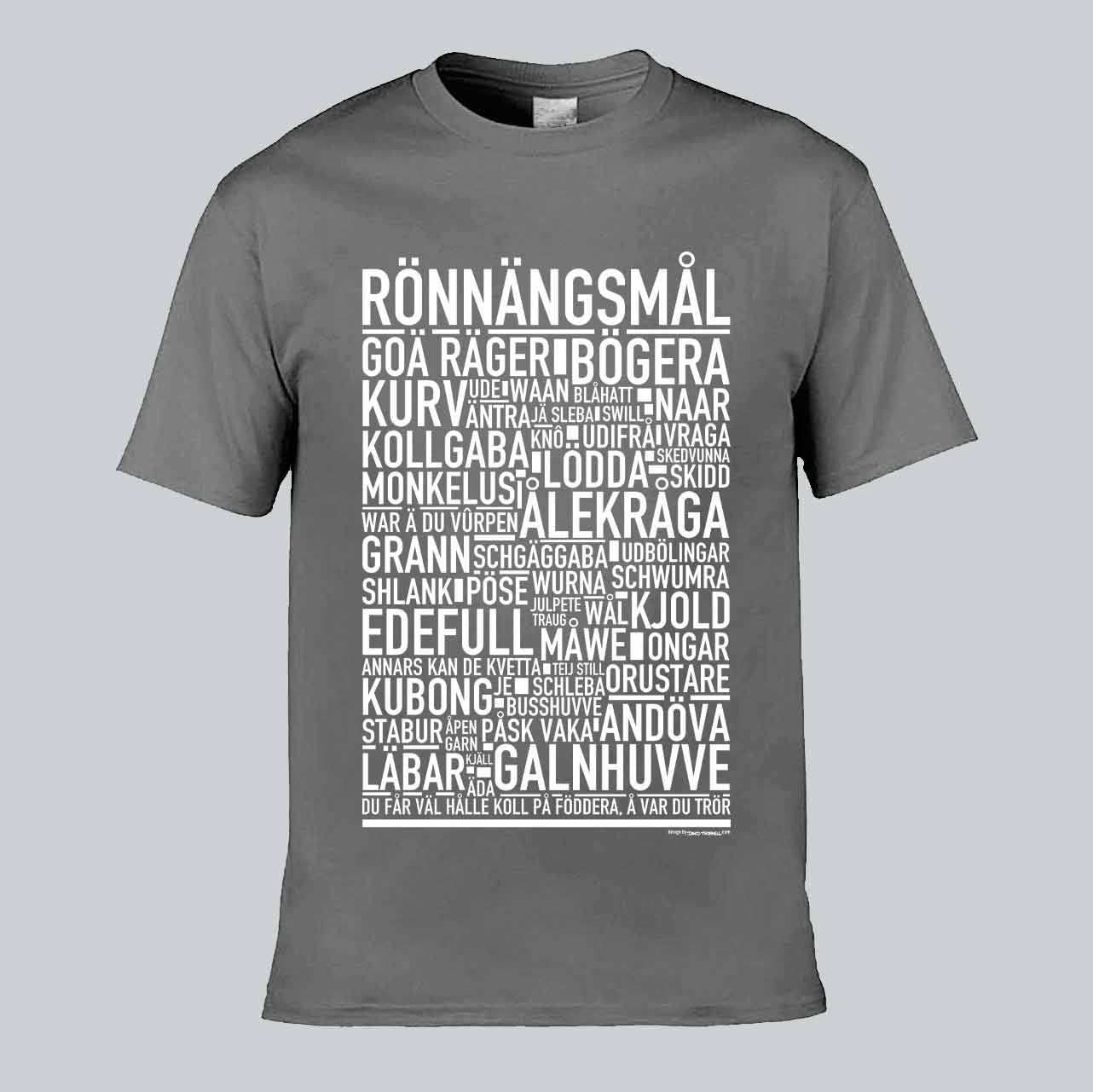 Rönnängsmål Dialekt Text T-shirt