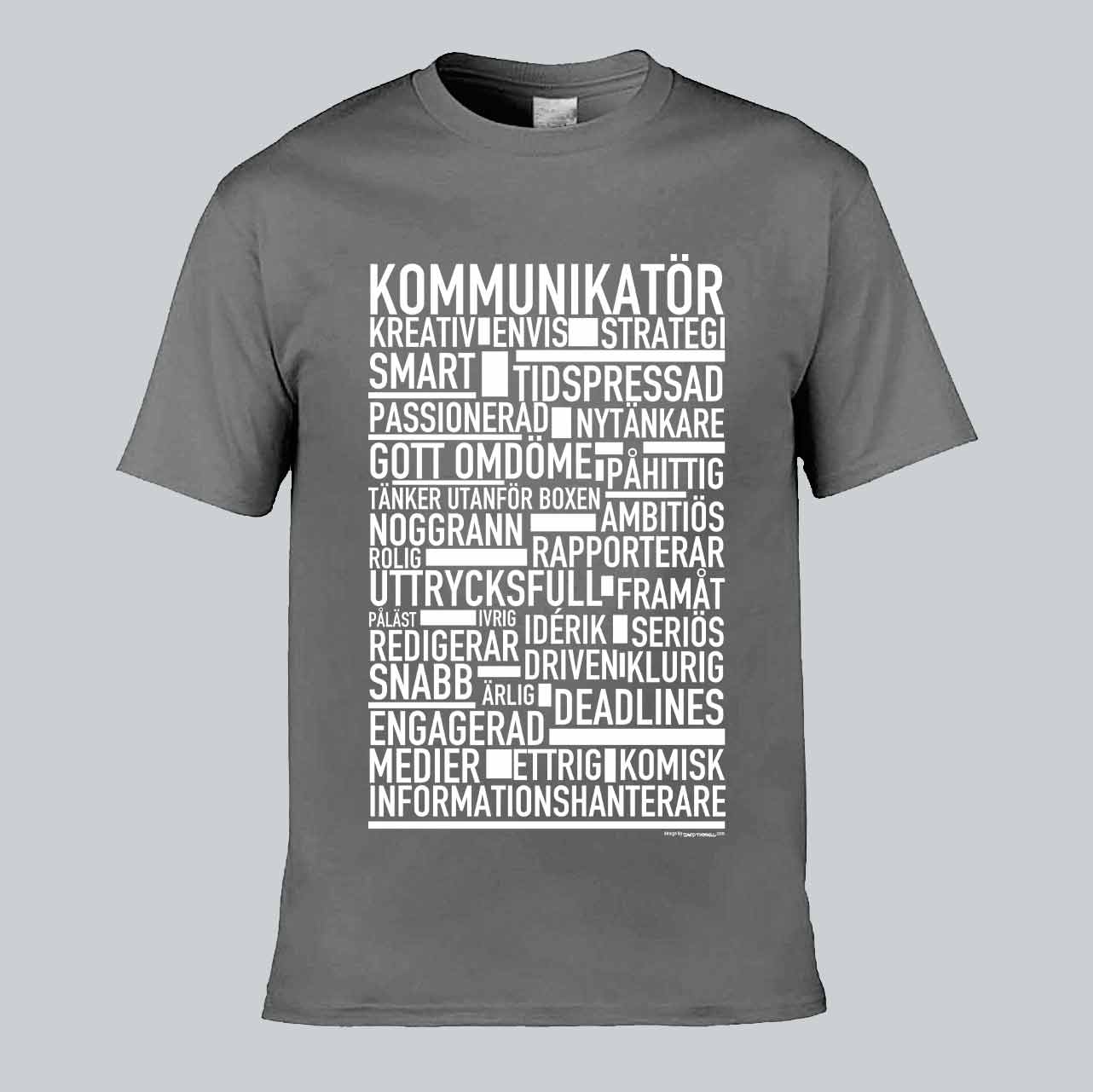 Kommunikatör Text T-shirt