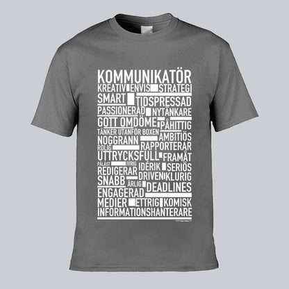 Kommunikatör Text T-shirt
