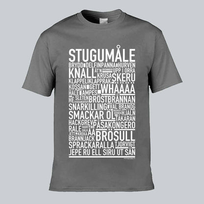 Stugumåle Dialekt Text T-shirt