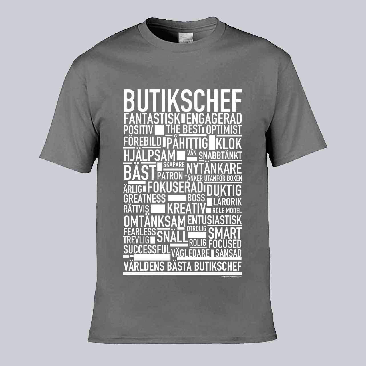 Butikschef Text T-shirt