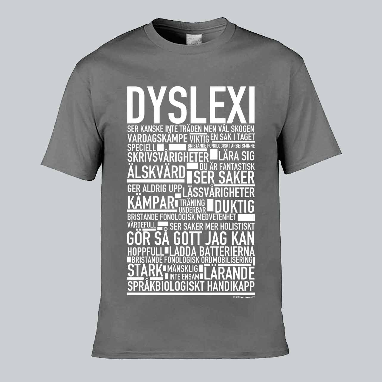 Dyslexi Text T-shirt