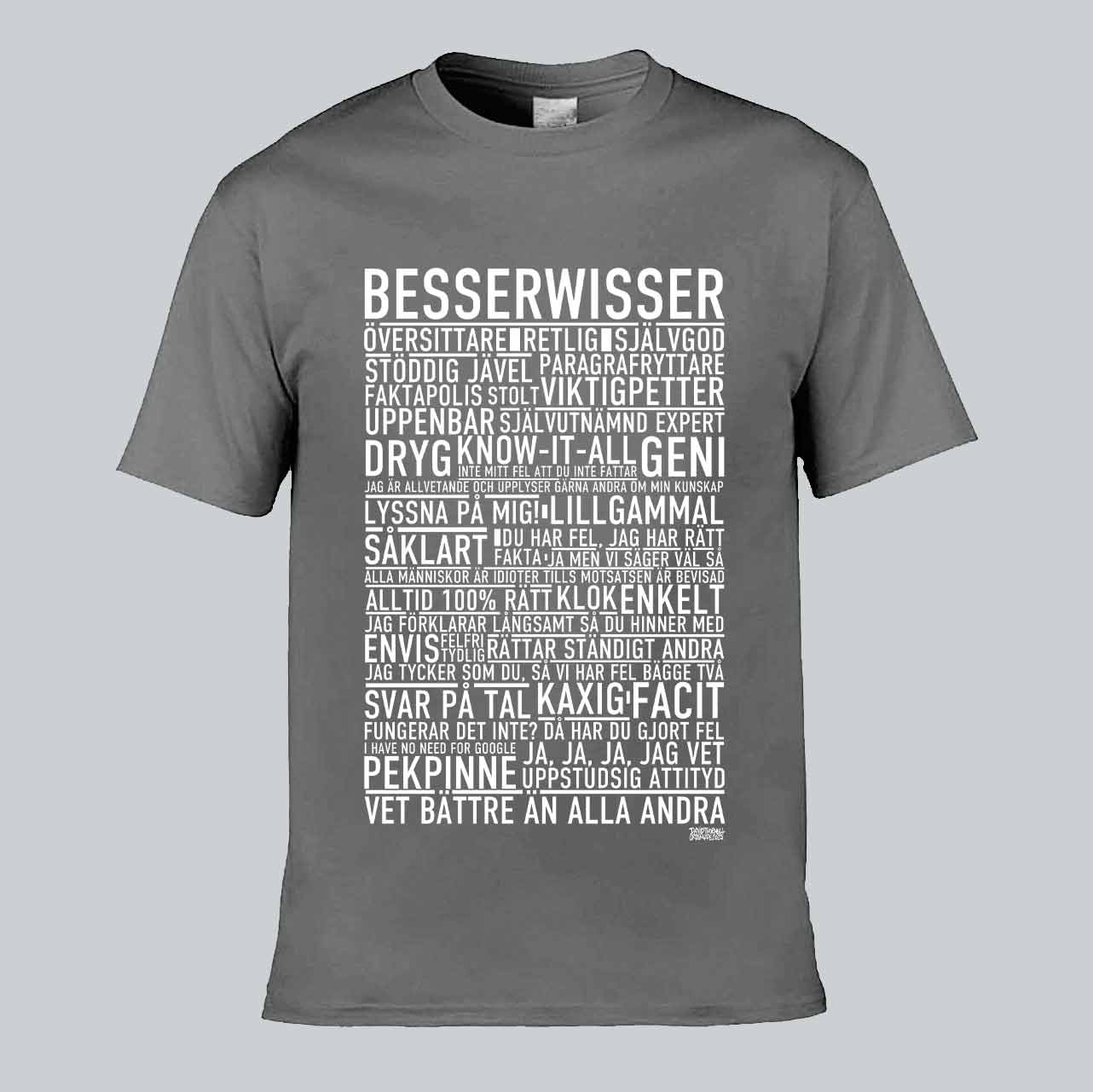 Besserwisser Text T-shirt