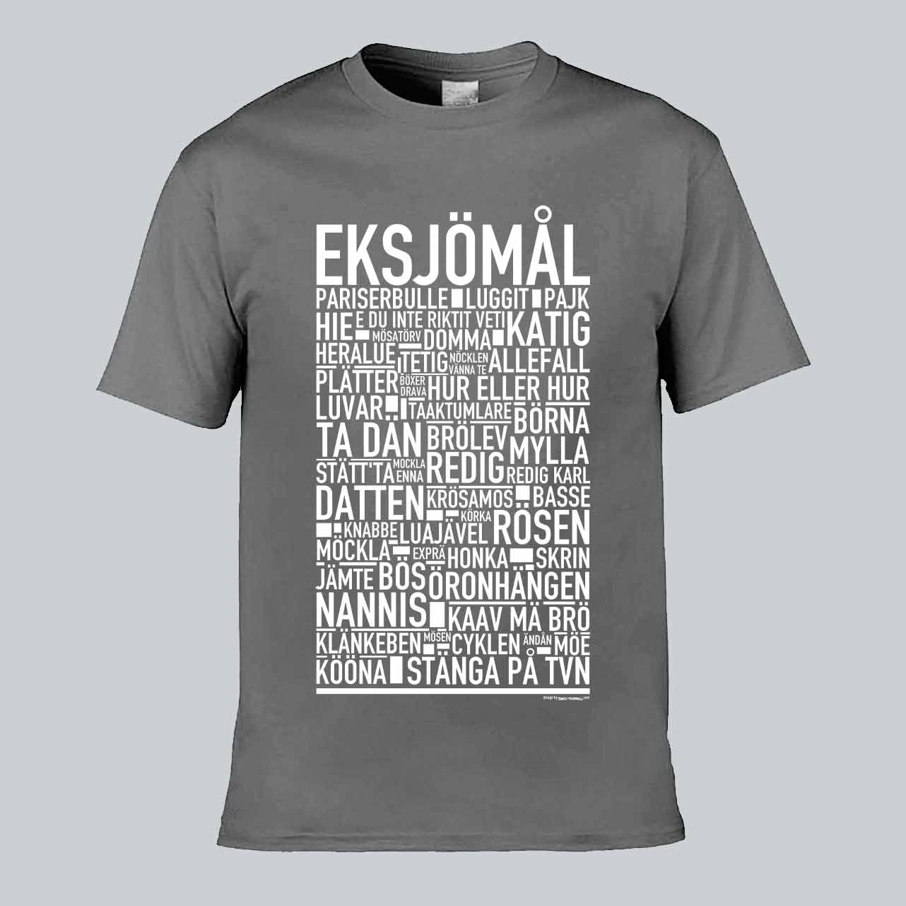 Eksjömål Dialekt Text T-shirt