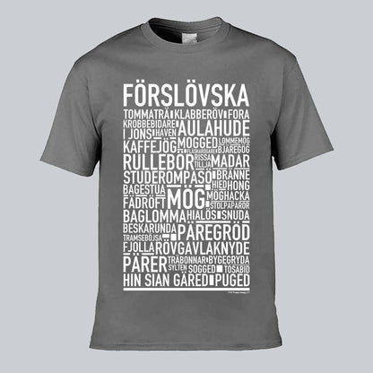 Förslövska Dialekt Text T-shirt
