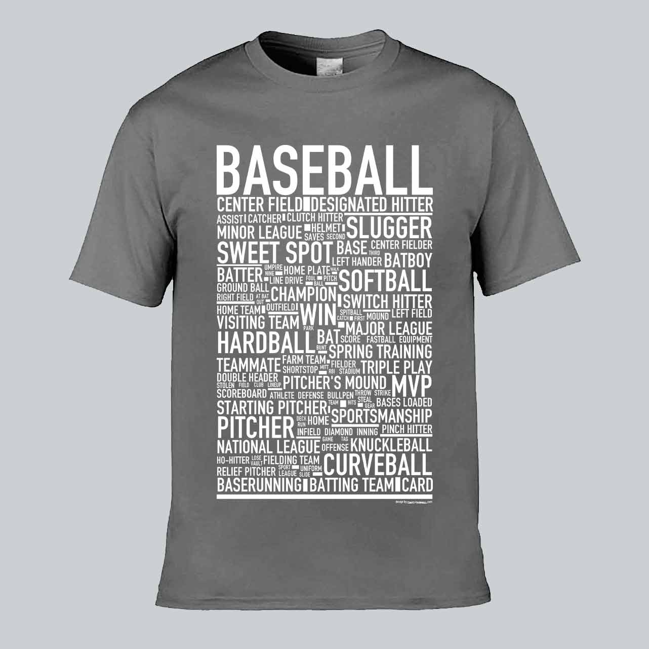 Baseball Text T-shirt
