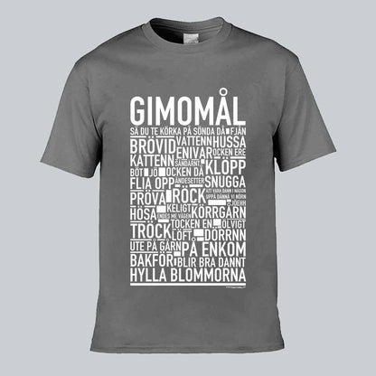 Gimomål Dialekt Text T-shirt