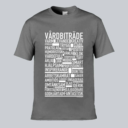 Vårdbiträde Text T-shirt