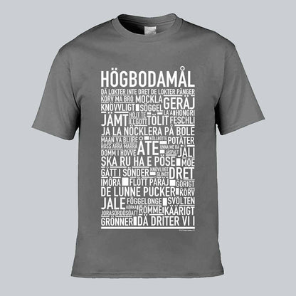 Högbodamål Dialekt Text T-shirt