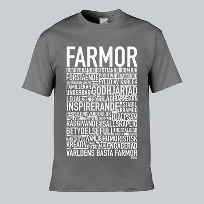 Farmor 2024 Text T-shirt