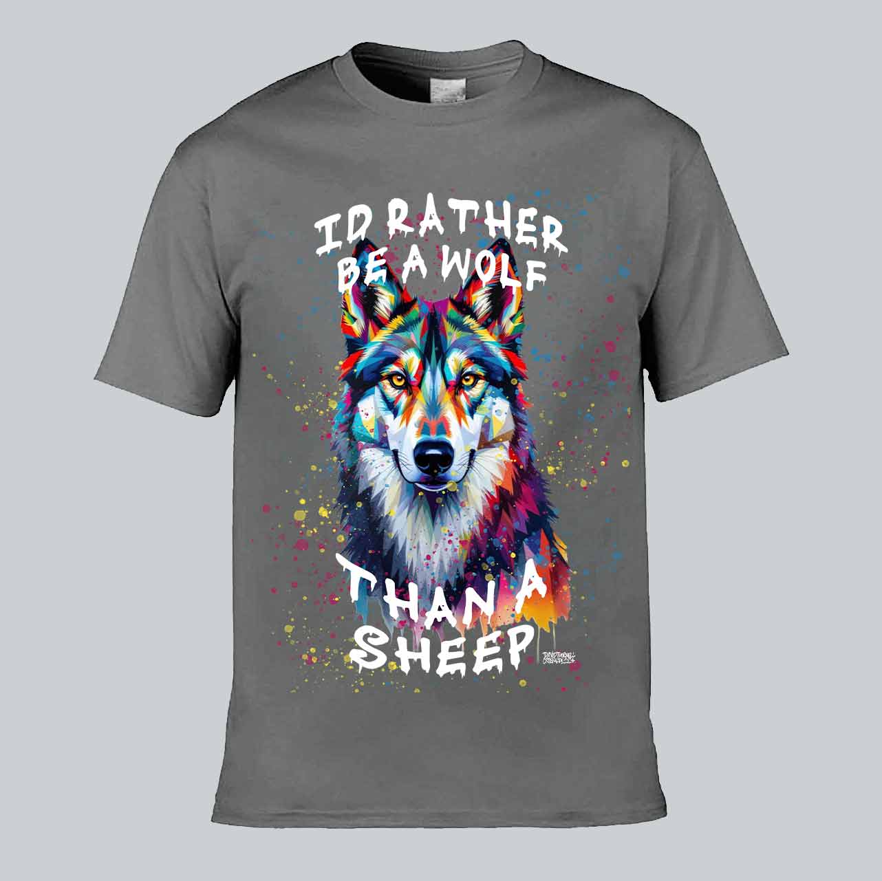 I'd Rather Be A Wolf T-shirt