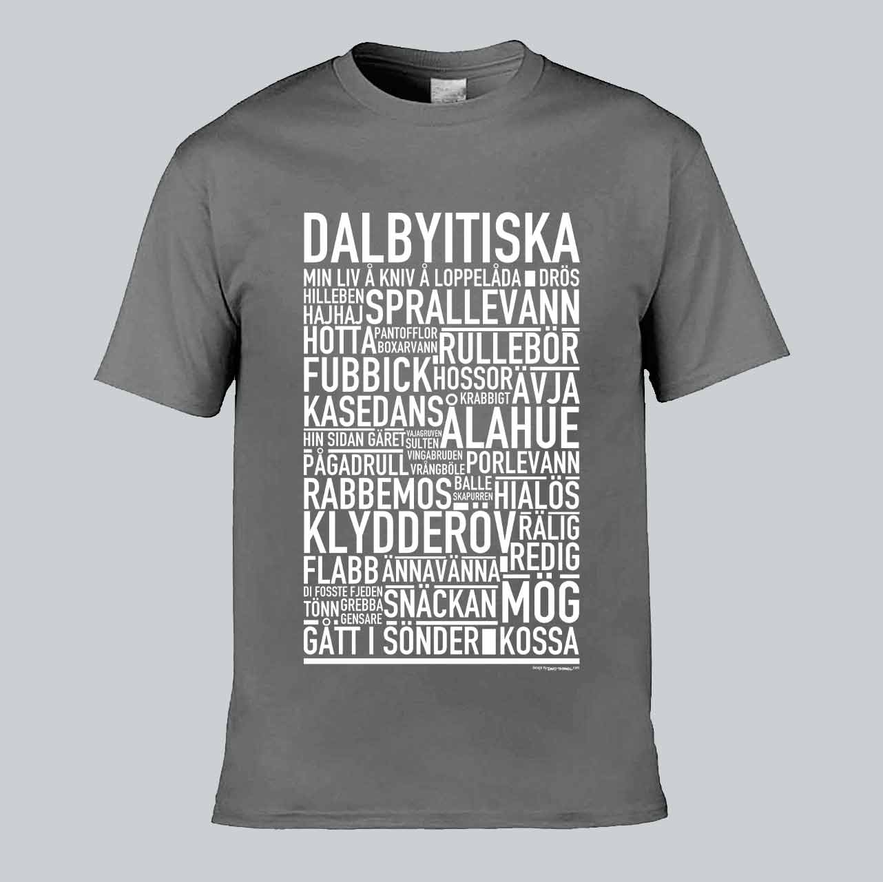 Dalbyitiska Dialekt Text T-shirt