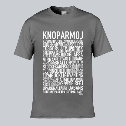Knoparmoj Dialekt Text T-shirt