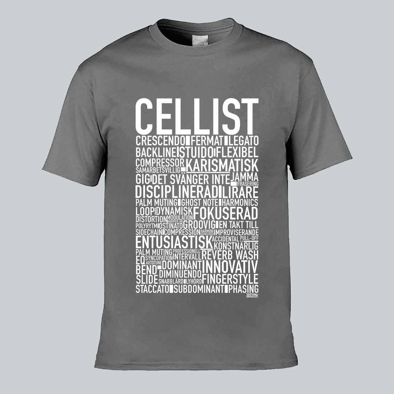 Cellist Text T-shirt