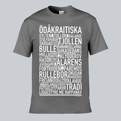 Ödåkraitiska Dialekt Text T-shirt