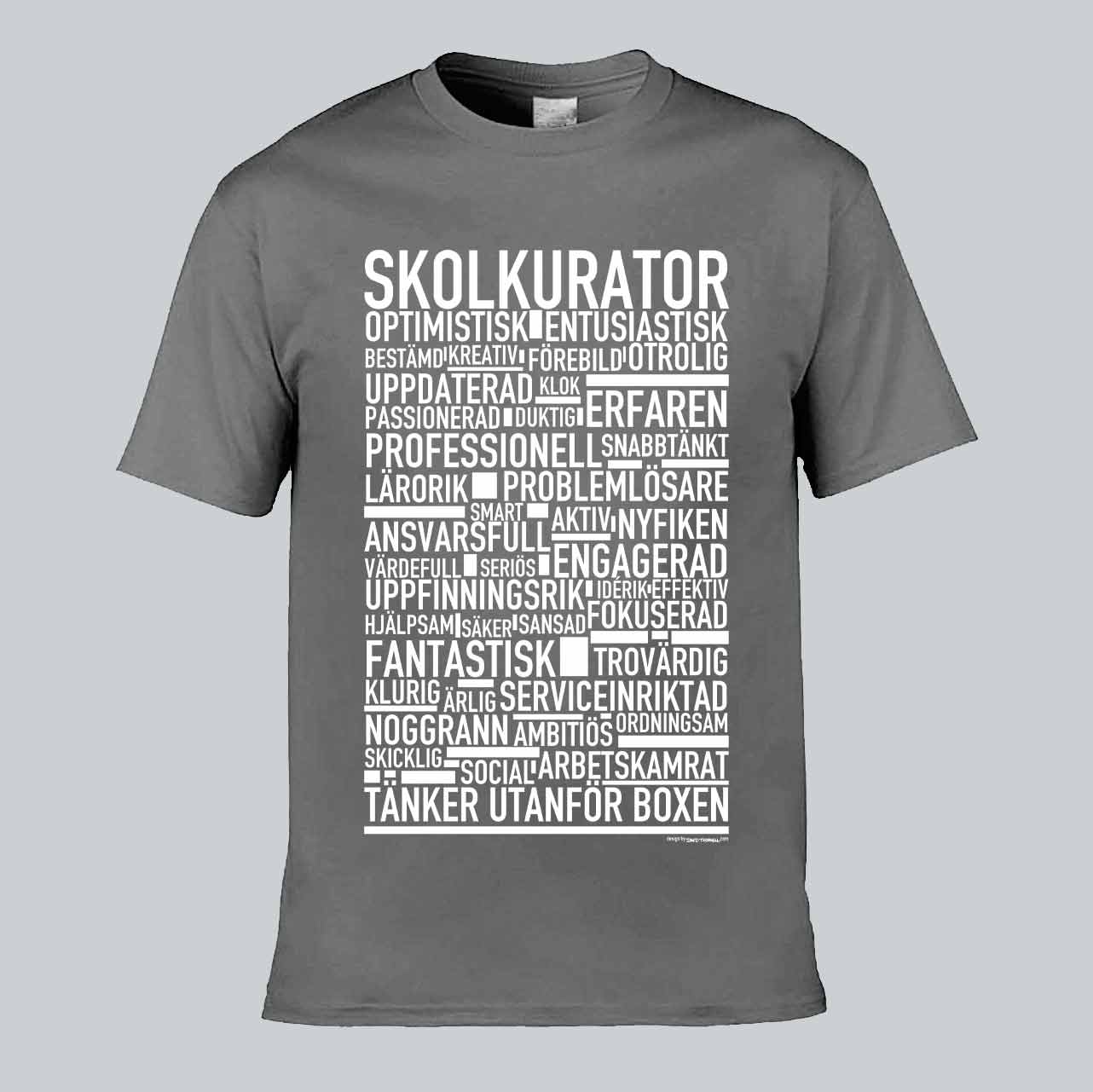 Skolkurator Text T-shirt