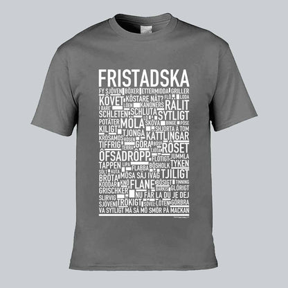 Fristadska Dialekt Text T-shirt