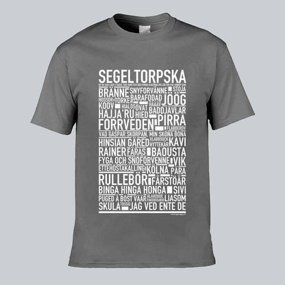 Segeltorpska Dialekt Text T-shirt