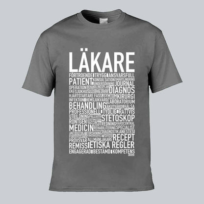 Läkare 2025 Text T-shirt