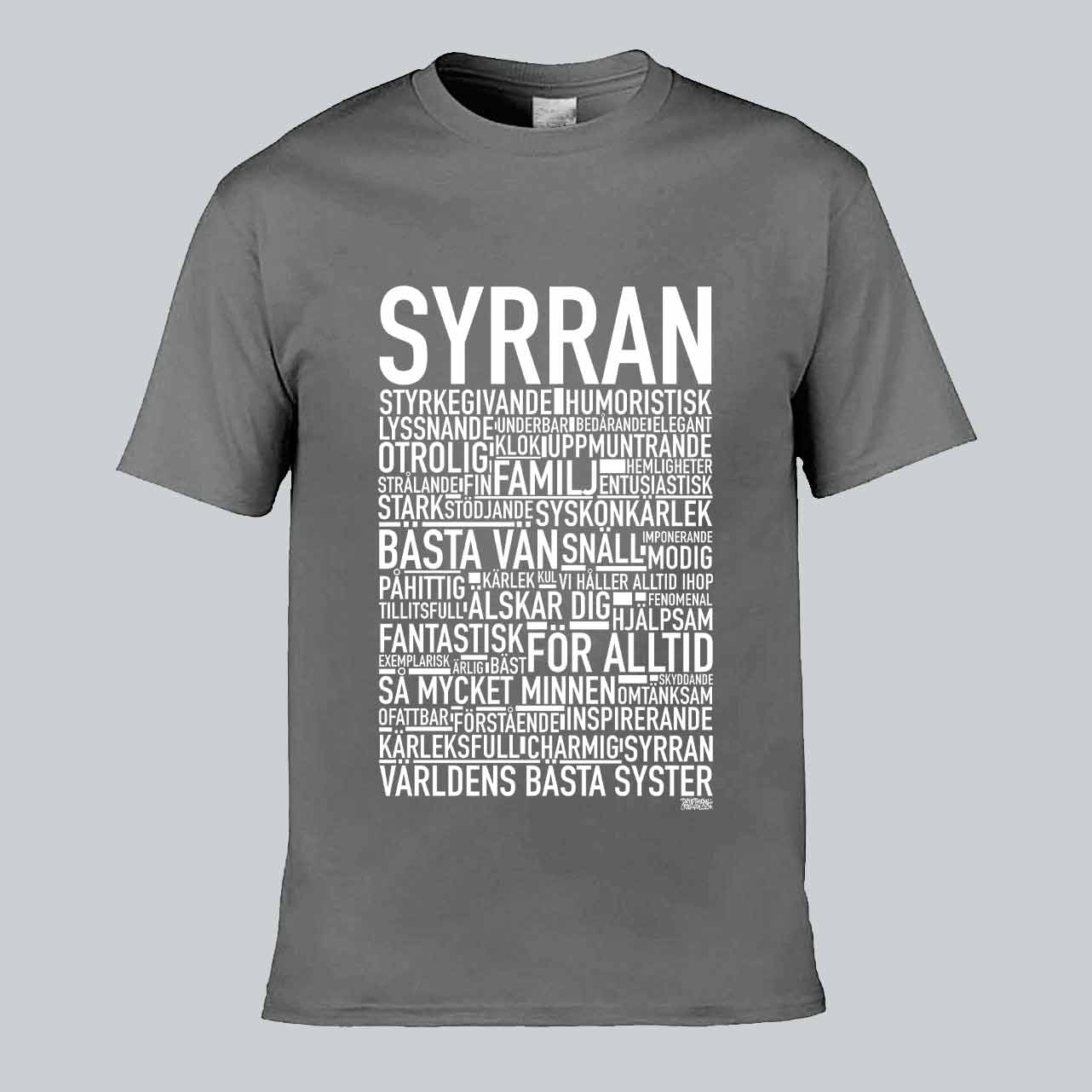 Syrran 2024 Text T-shirt