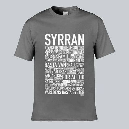 Syrran 2024 Text T-shirt