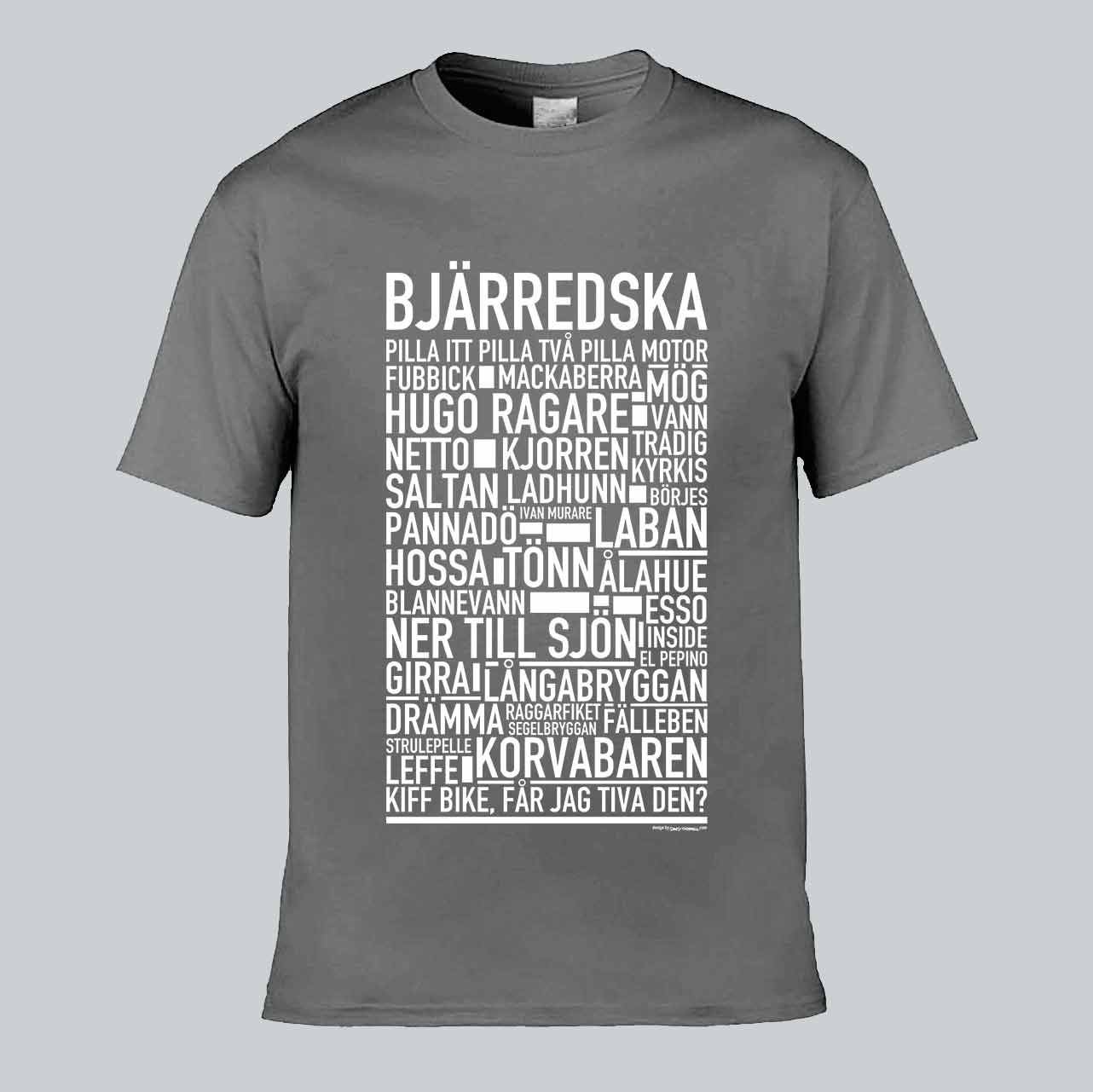 Bjärredska Dialekt Text T-shirt