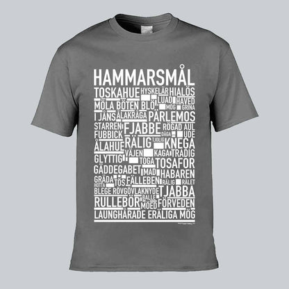 Hammarsmål Dialekt Text T-shirt