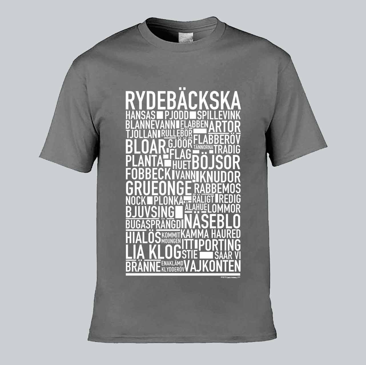 Rydebäckska Dialekt Text T-shirt