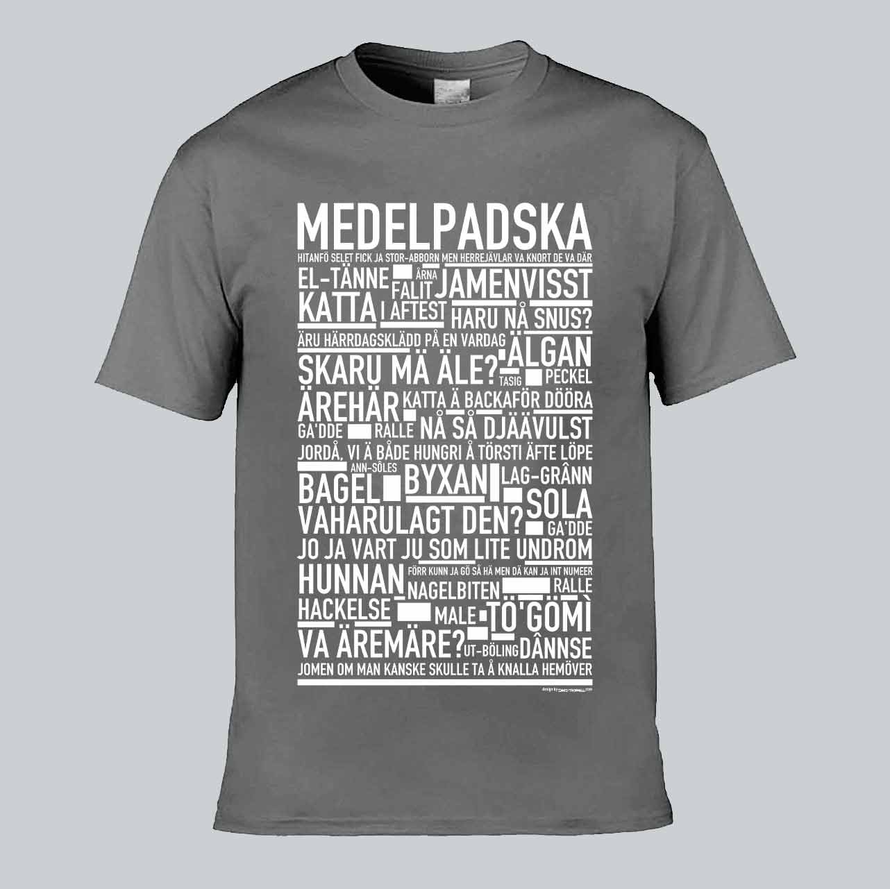 Medelpadska Dialekt Text T-shirt