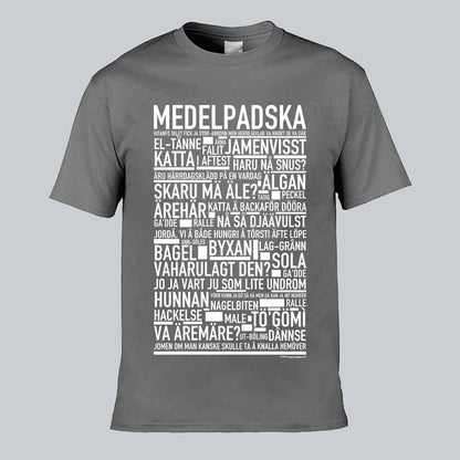Medelpadska Dialekt Text T-shirt