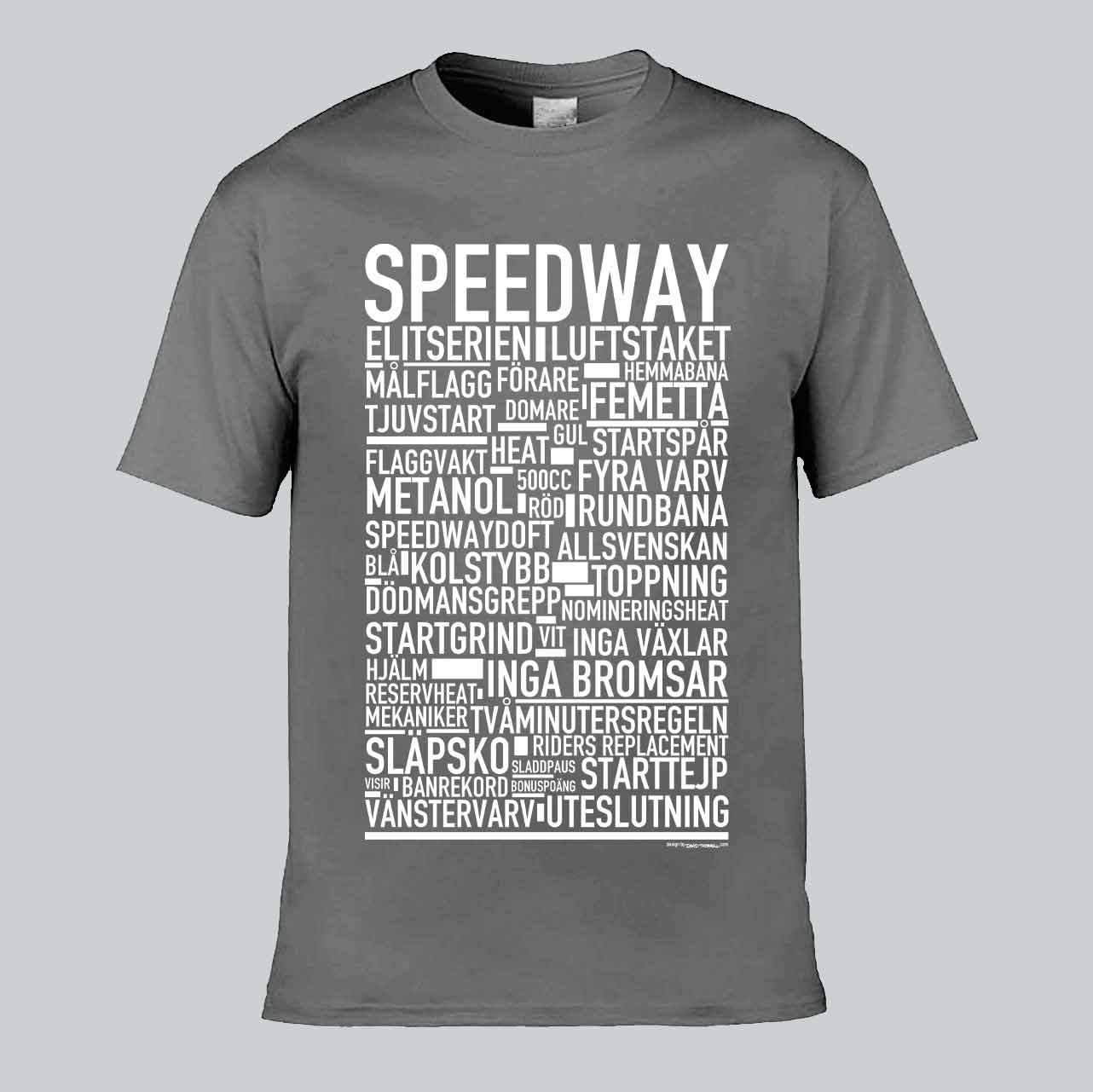 Speedway Text T-shirt
