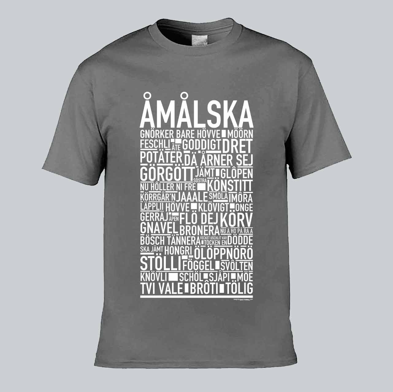 Åmålska Dialekt Text T-shirt