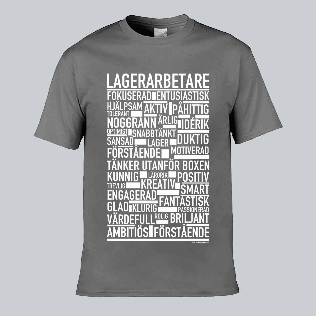 Lagerarbetare Text T-shirt