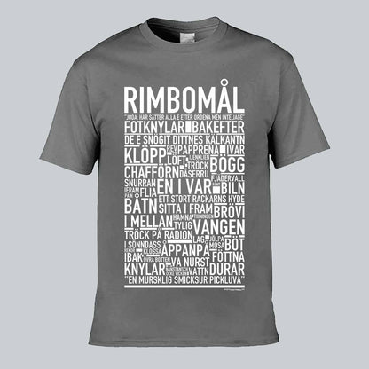 Rimbomål Dialekt Text T-shirt