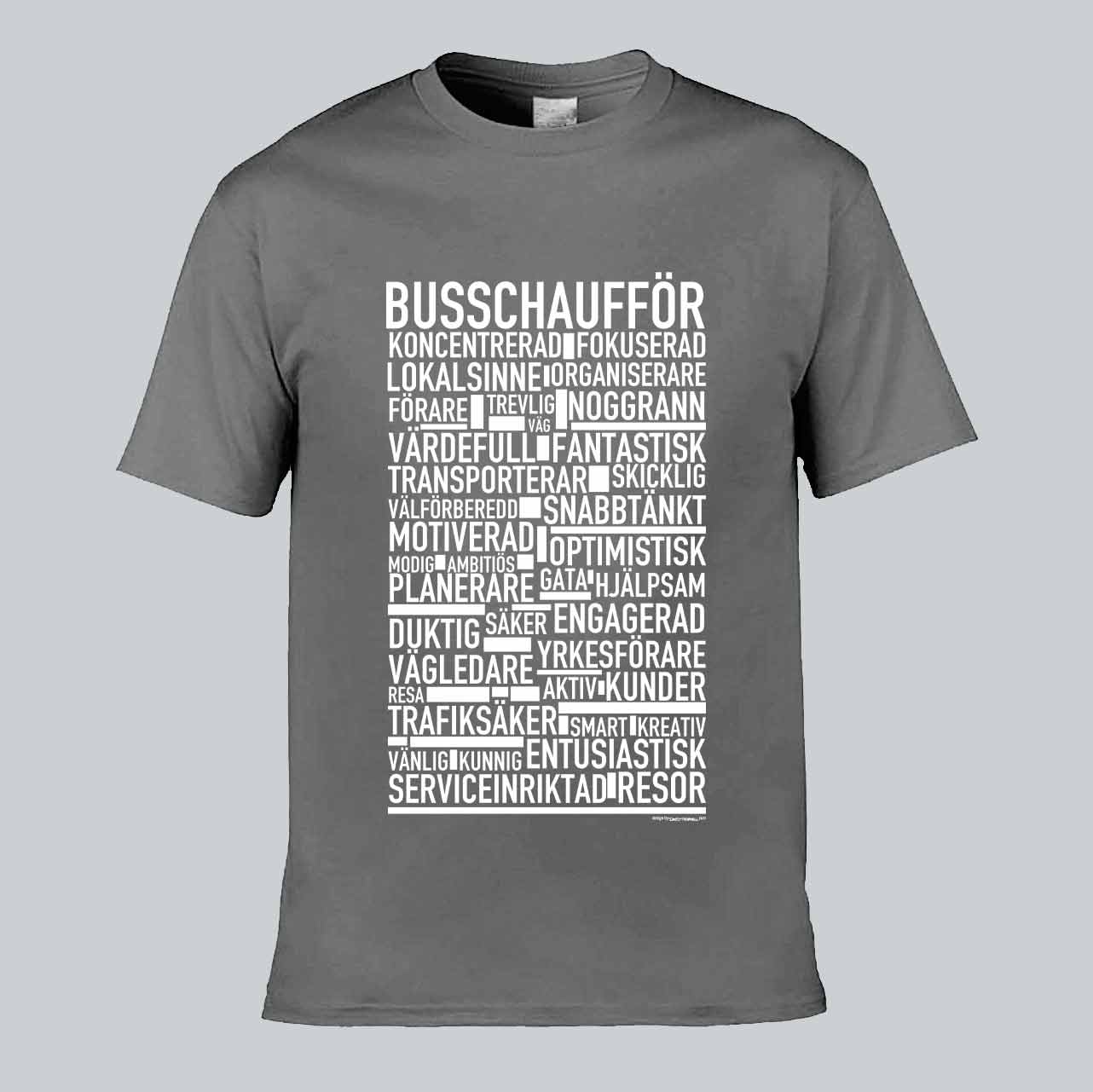 Busschaufför Text T-shirt