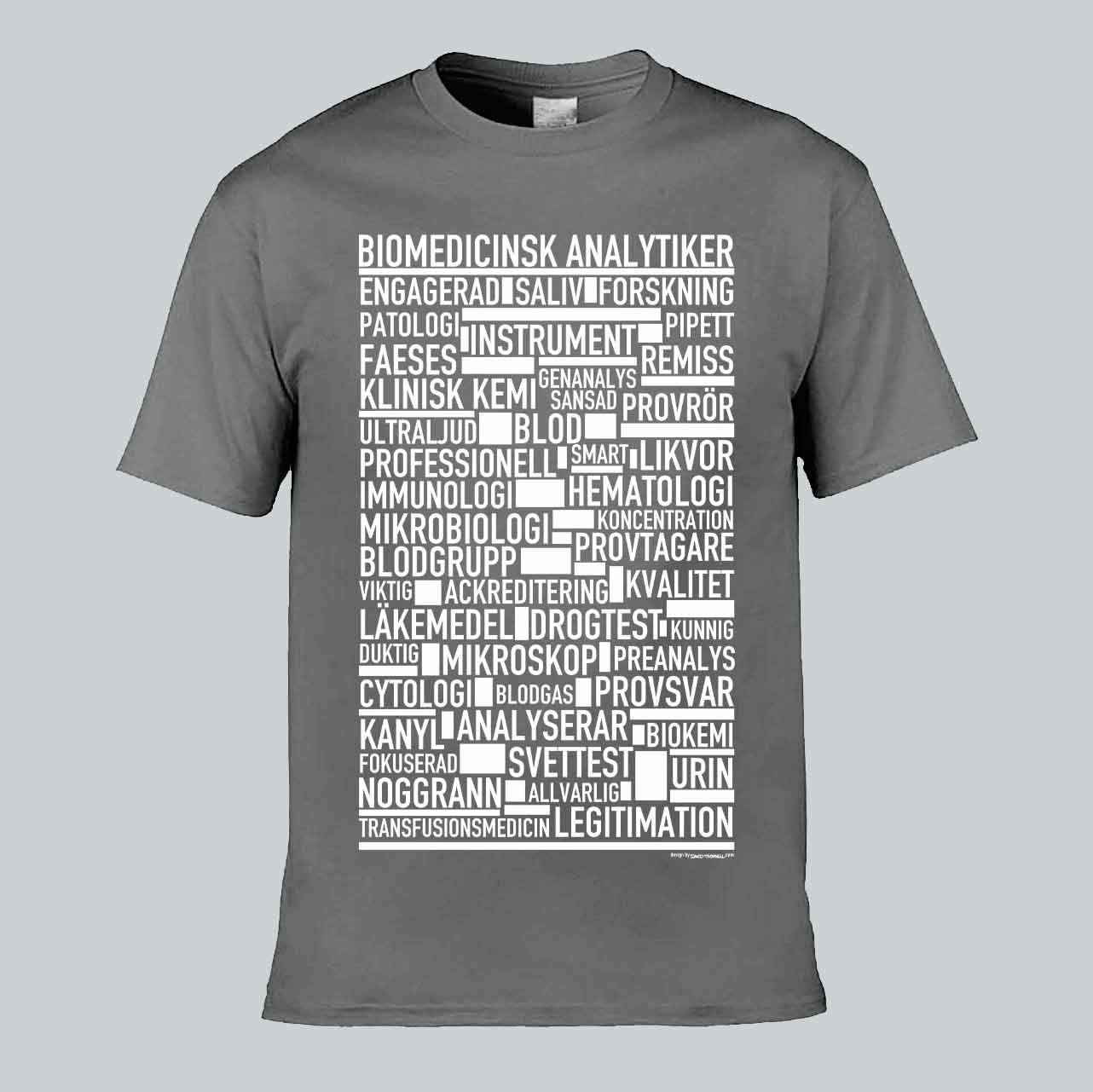Biomedicinsk Analytiker Text T-shirt