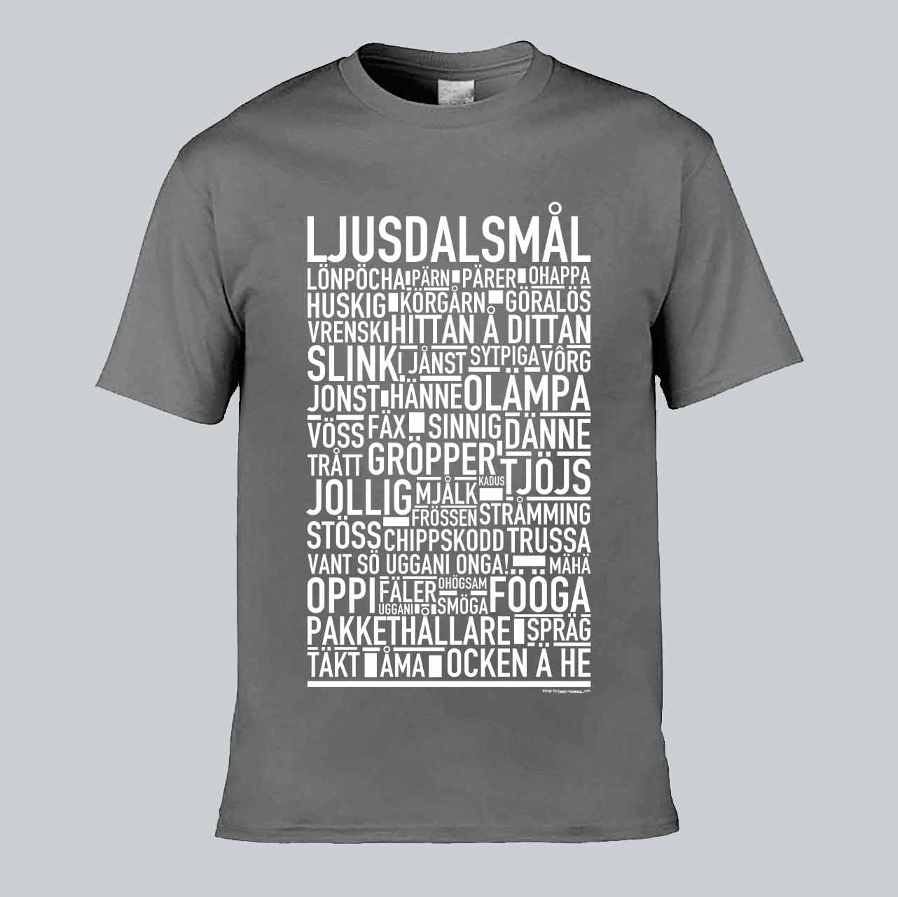 Ljusdalsmål Dialekt Text T-shirt