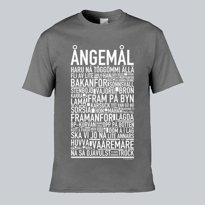 Ångemål Dialekt Text T-shirt
