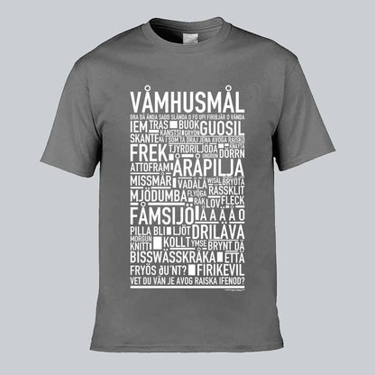 Våmhusmål Dialekt Text T-shirt