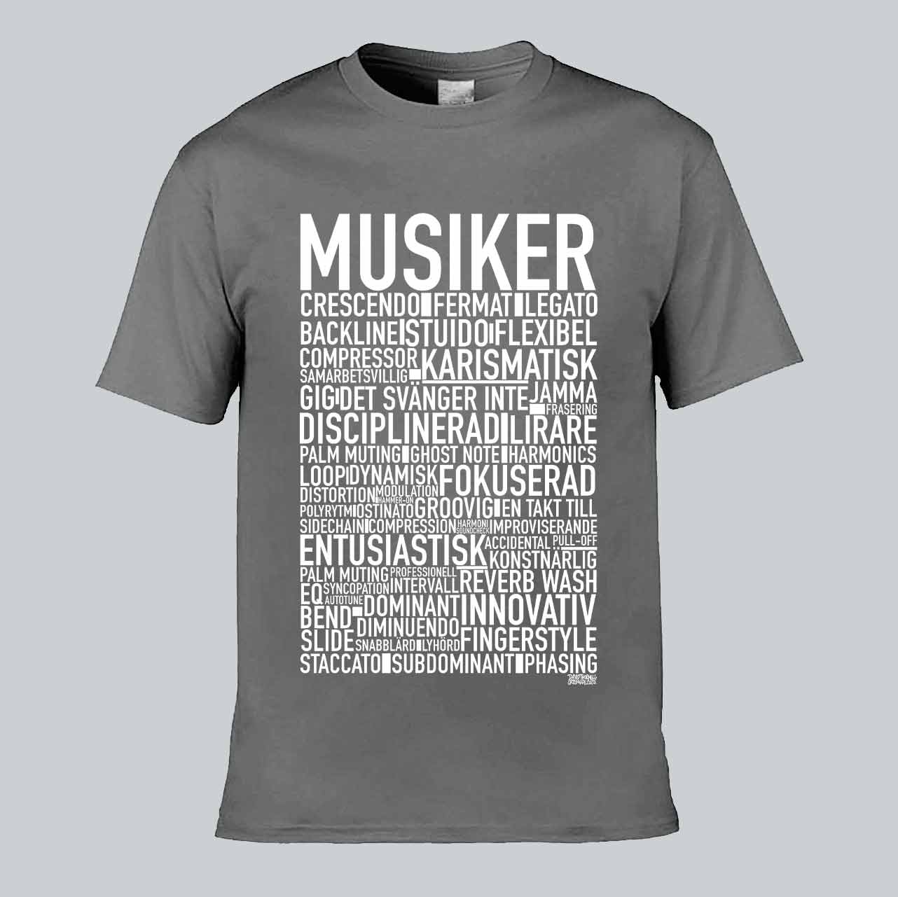Musiker 2025 Text T-shirt
